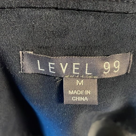 Level 99 Tabitha vegan faux suede moto jacket SUPER SOFT zipped slight side Med - Picture 12 of 16